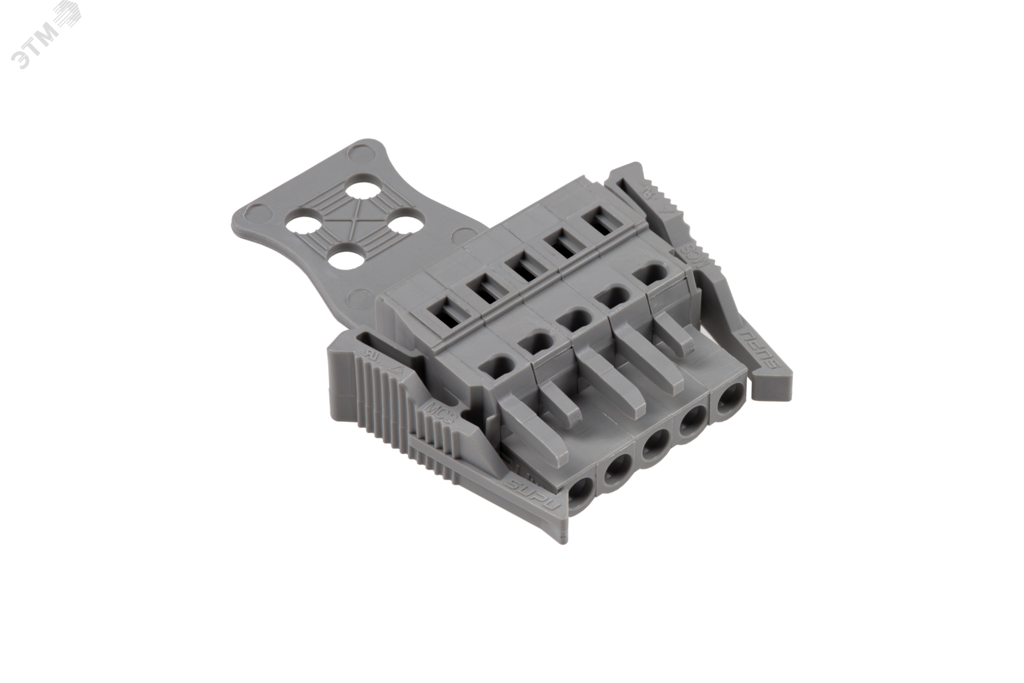 Изображение товара Гнездовой разъём серии MCS, шаг 7.5мм, 3 конт. для печатных плат