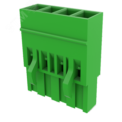 Изображение товара Клеммник винтовой на плату 5.08мм,10 контактов (шт)