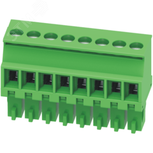 Изображение товара Клеммник винтовой на плату 3.5мм,03 контактов (шт)