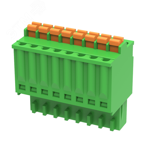 Изображение товара Клеммник push-in на плату 2.5мм,05 контактов (шт)