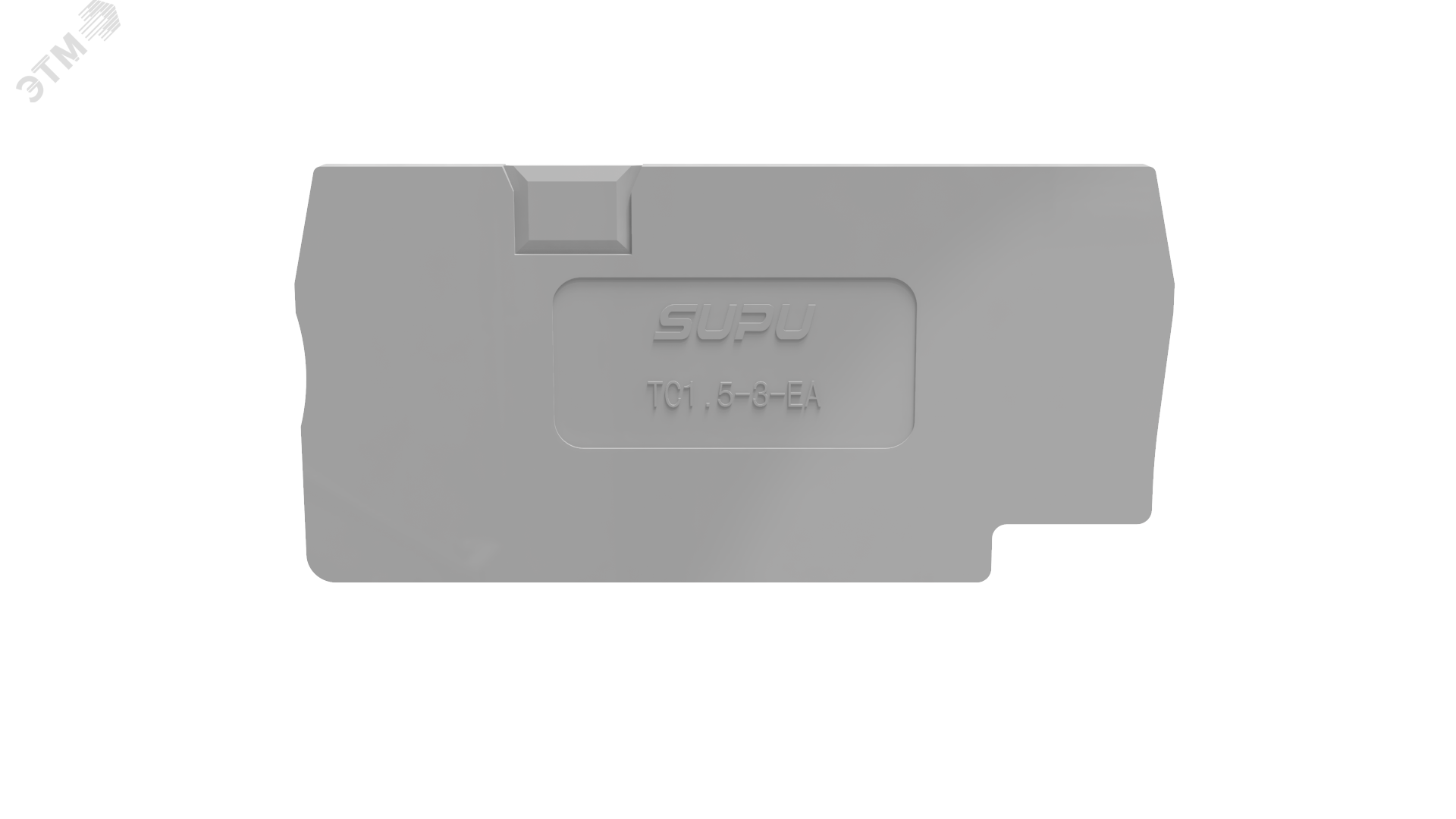 Изображение товара Крышка защитная для клемм TC 1-2 сеч. 1.5/2.5мм2, сер. (шт)