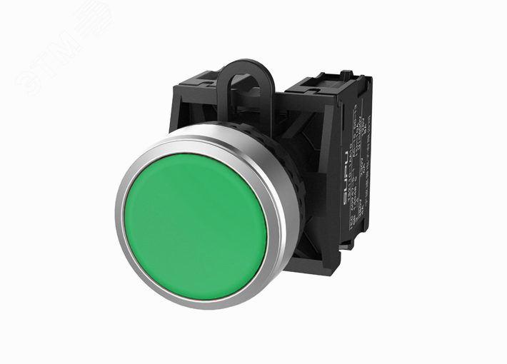 Изображение товара Головка кнопки TS2, плоская, без фиксации, зел (шт)