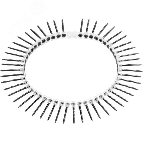 Изображение товара Саморезы в ленте ГКЛ-металл 3,5х45 (1000 шт) (упак)