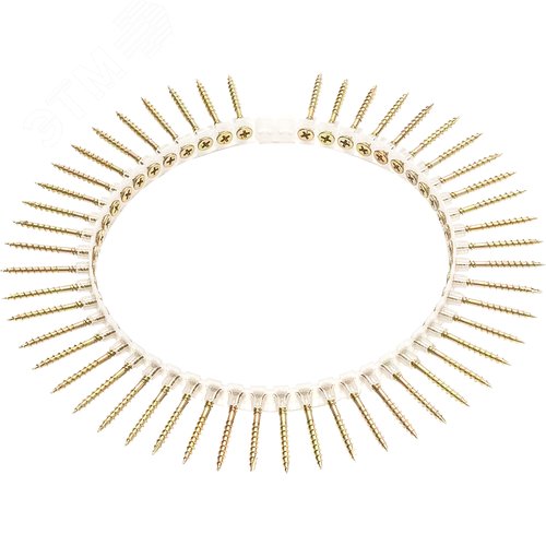 Изображение товара Саморезы в ленте для деревянных конструкций 3,9х35 (1000 шт) (упак)