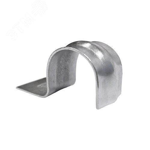 Изображение товара Скоба металлическая однолапковая СМО 25-26 б/о оцин. (100 шт/уп) (упак)