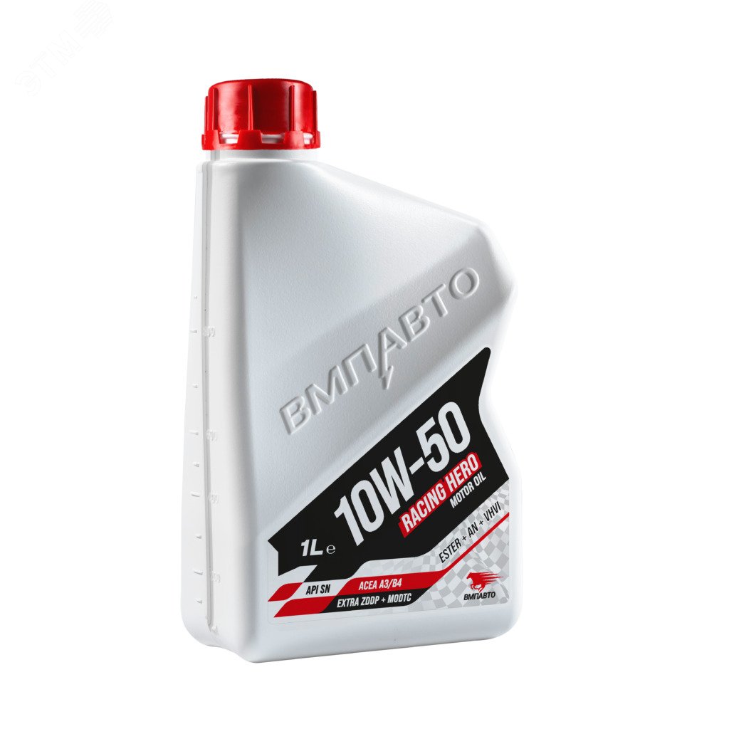 Масло моторное ВМПАВТО Racing 10w50 синт. (A3/B4, SN/CF), канистра 1л ...