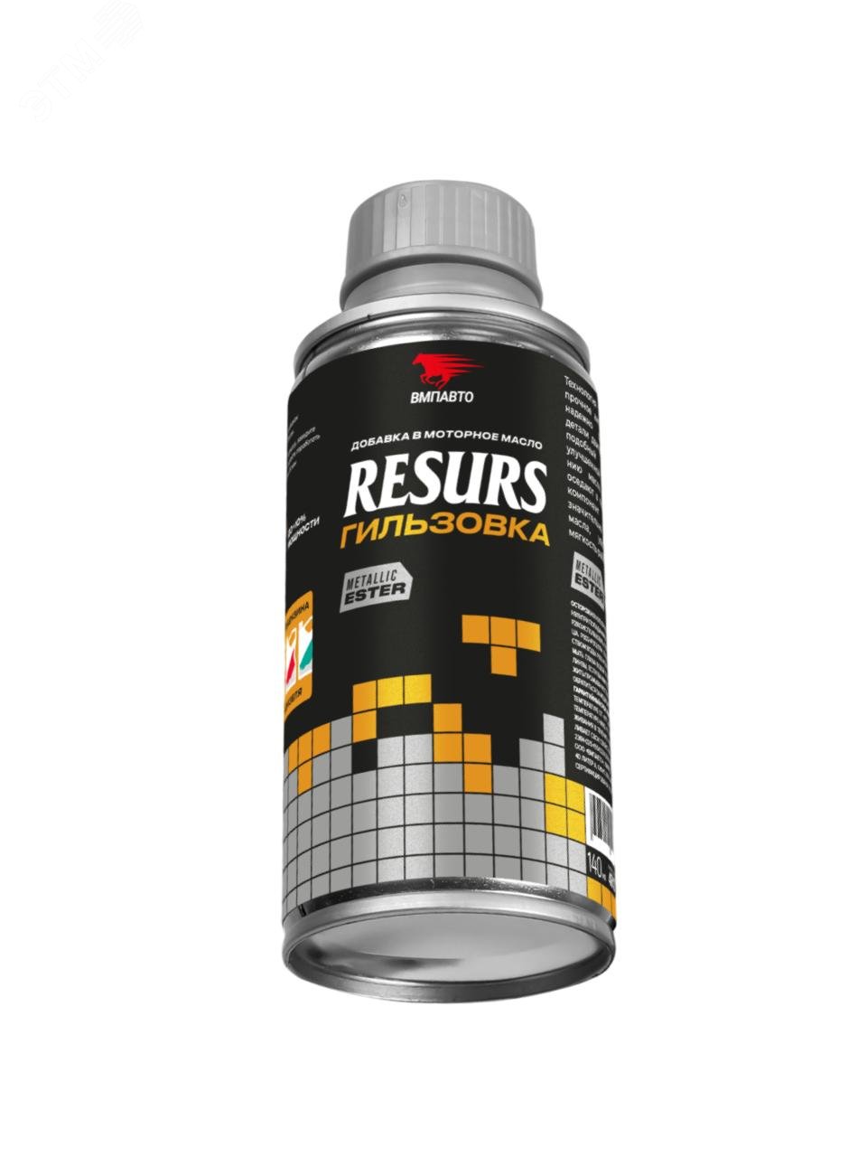 Изображение товара Реметаллизант Resurs Гильзовка 100г металлический флакон смазка