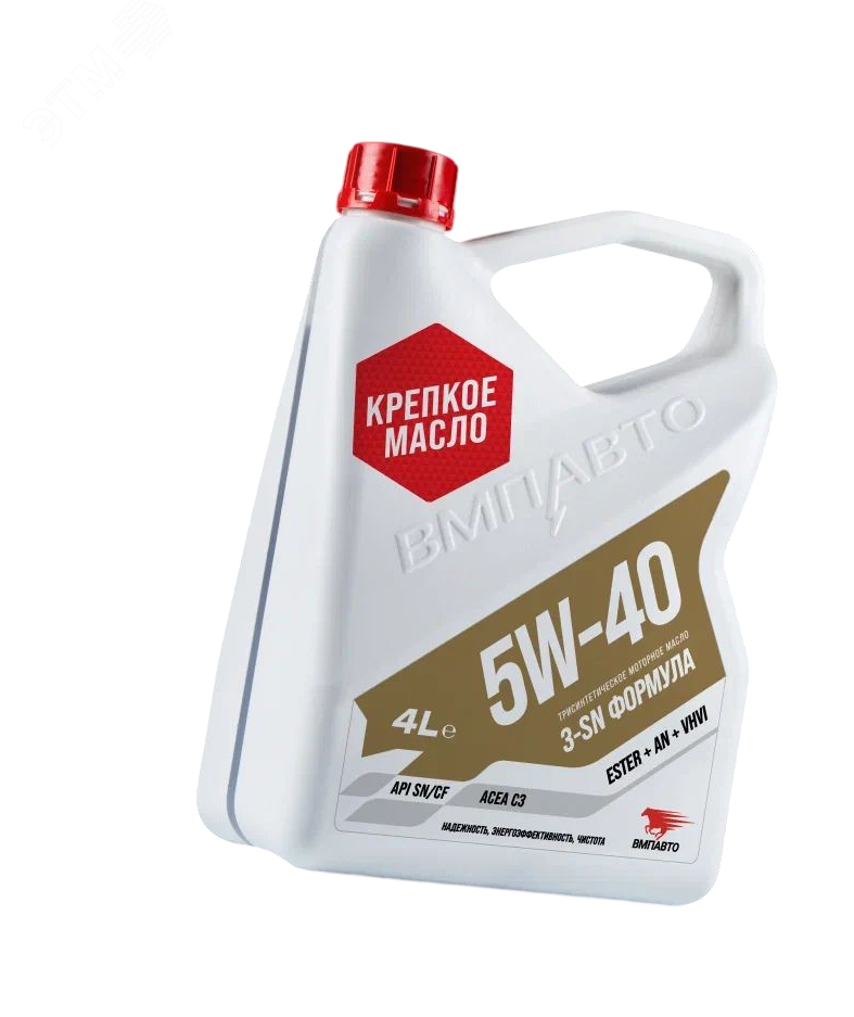 Изображение товара Масло моторное ВМПАВТО 3-SN 5W40 синтетическое 4л