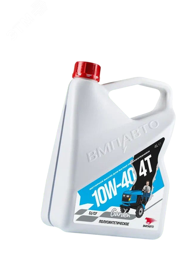 Изображение товара Масло 4х Тактное 10W-40, SJ/CF, 4л канистра для мототехники
