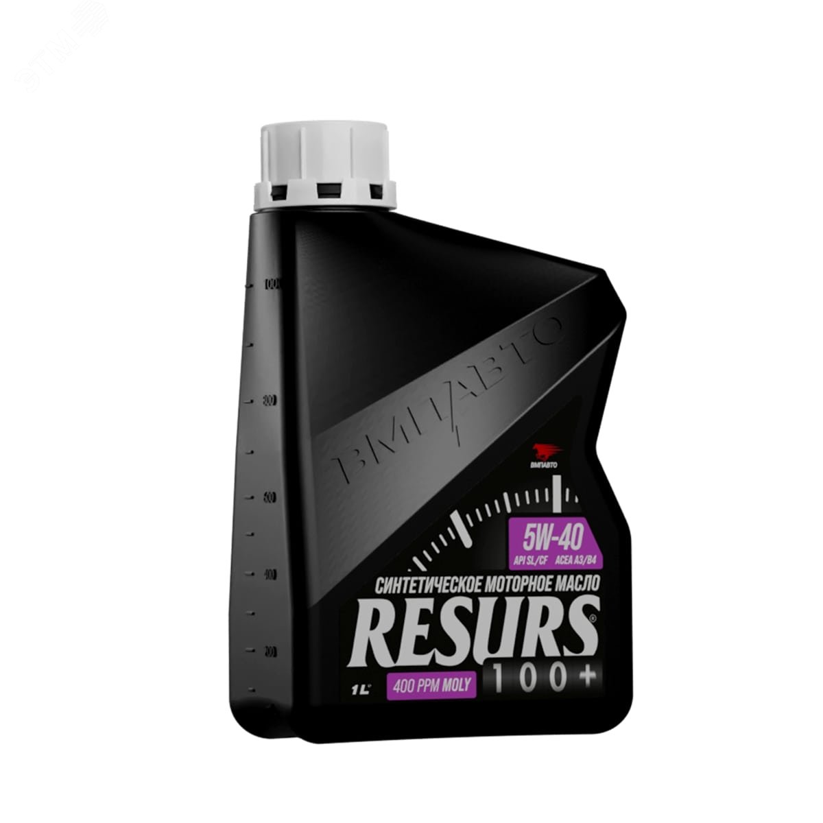 Изображение товара Масло моторное ВМПАВТО Resurs 5w40 (A3/B4, SL/CF), канистра 1л. (шт)