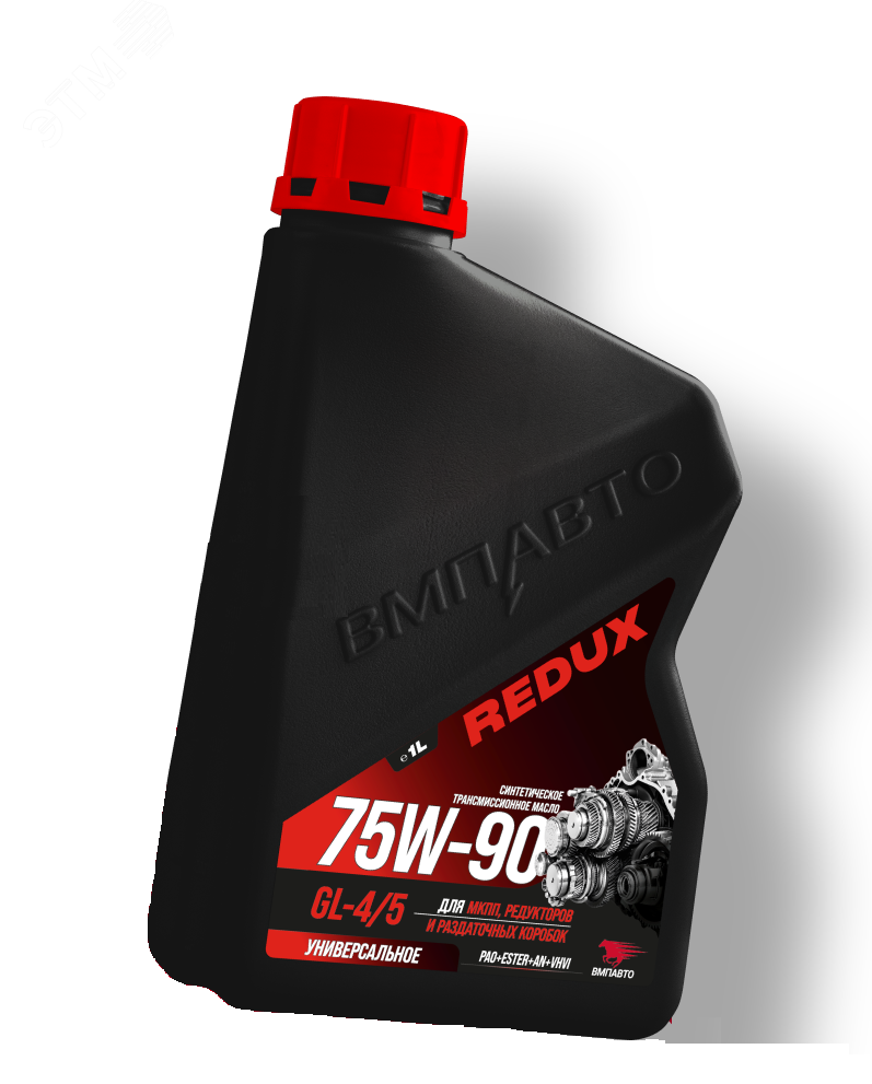 Изображение товара Масло трансмиссионное ВМПАВТО REDUX 75w-90 GL-4/5, канистра 1л (шт)