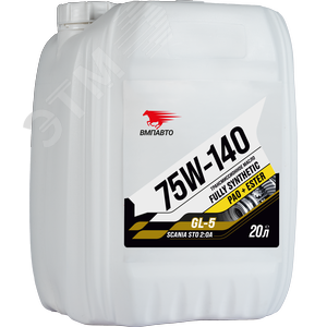 Изображение товара Масло трансмиссионное ВМПАВТО 75W-140 GL-5, канистра 20л (шт)