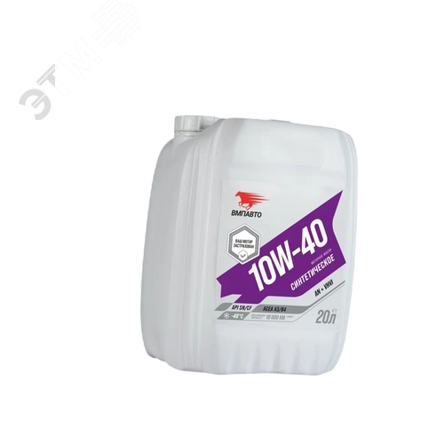 Изображение товара Масло моторное ВМПАВТО 3-SN 10w40 синт. (A3/B4, SN/CF), канистра 20л. (шт)
