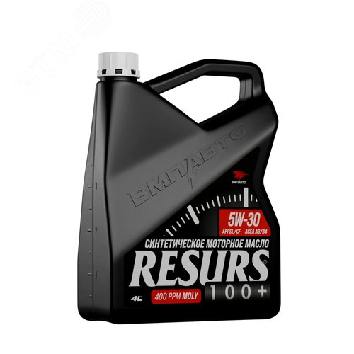 Изображение товара Масло моторное ВМПАВТО Resurs 5w30 (A3/B4, SL/CF), канистра 4л. (шт)