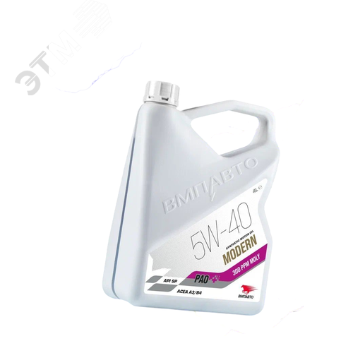 Изображение товара Масло моторное ВМПАВТО Modern 5w40 (A3/B4, SP), канистра 4л. (шт)