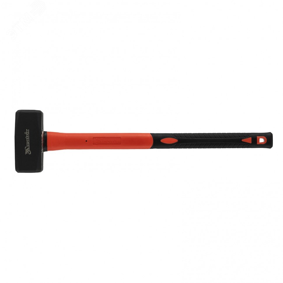 Изображение товара Кувалда 4 кг, фибергласовая обрезиненная рукоятка 600 мм (шт)
