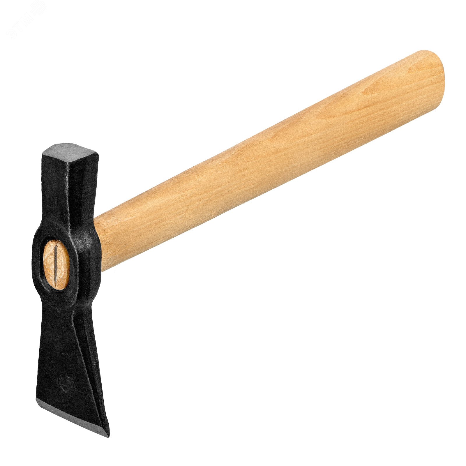 Изображение товара Молоток печника 10640 400 г с деревянной рукояткой для кирпича и камня