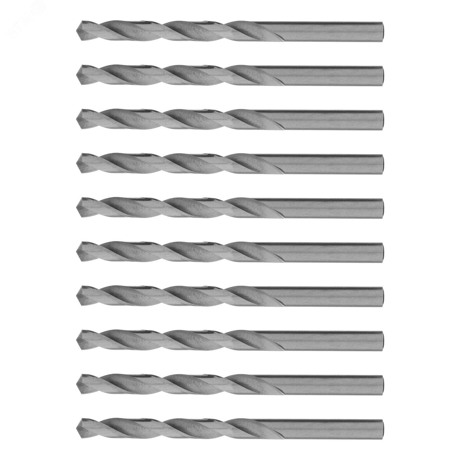 Изображение товара Сверло по металлу 8 мм HSS матричная 71580 10 шт цилиндрический хвостовик