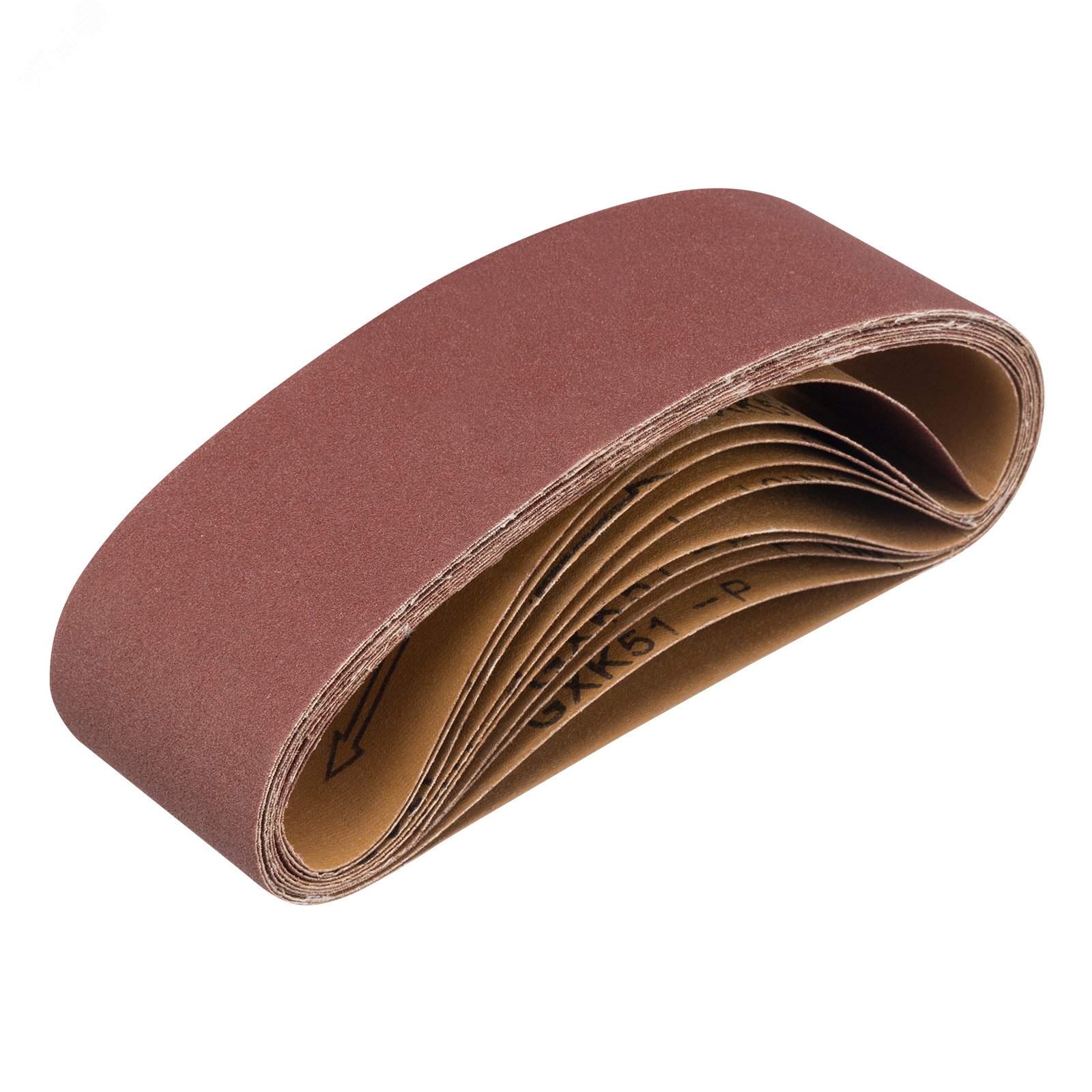 Изображение товара Лента абразивная бесконечная P 100 75 х 533 мм 10 шт