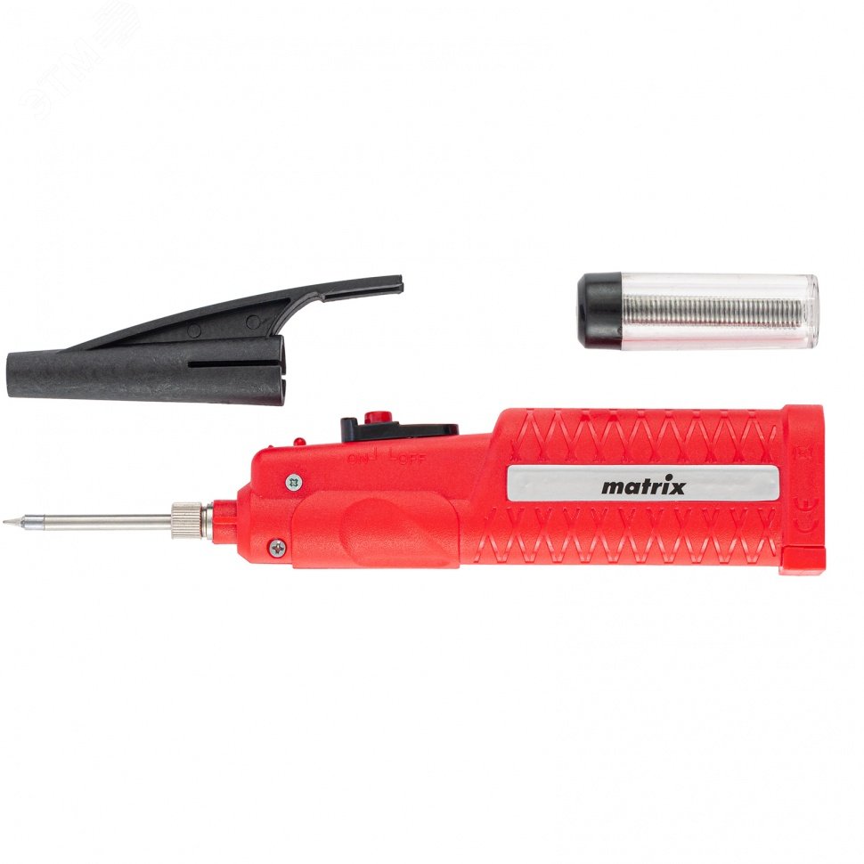 Изображение товара Беспроводной паяльник Matrix 91352 4,5 В 8 Вт с припой 10 г для микросхем и проводов