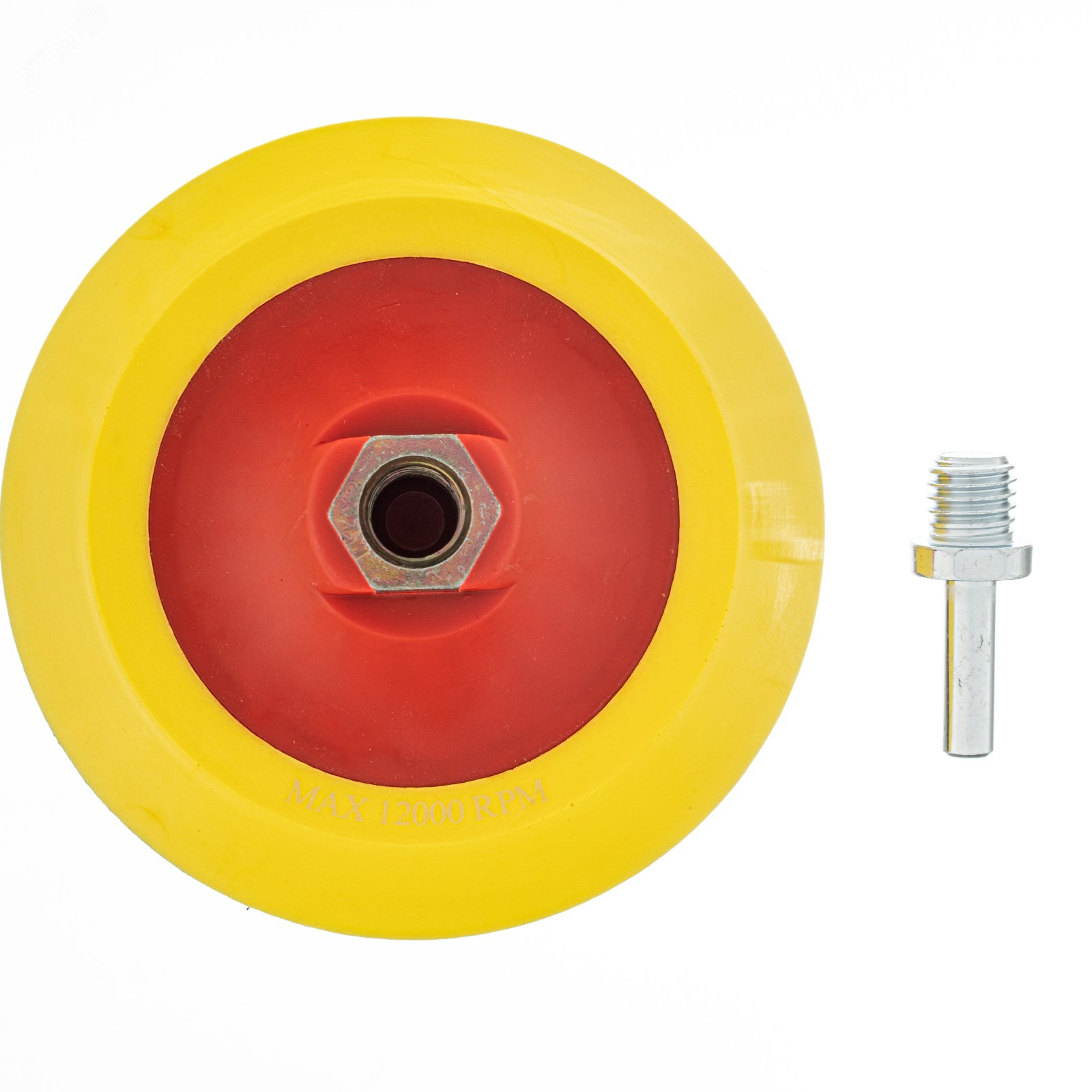 Изображение товара Насадка для дрели и УШМ с липучкой, 125 мм, мягкая (шт)