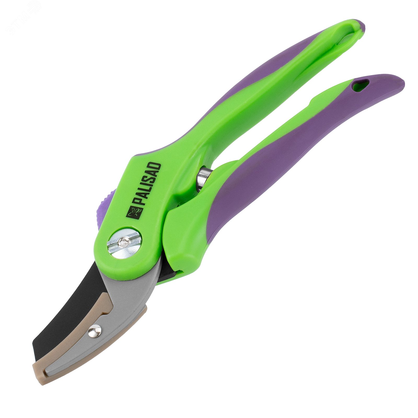 Изображение товара Секатор с наковальней, 200 мм, двухкомпонентные рукоятки (шт)