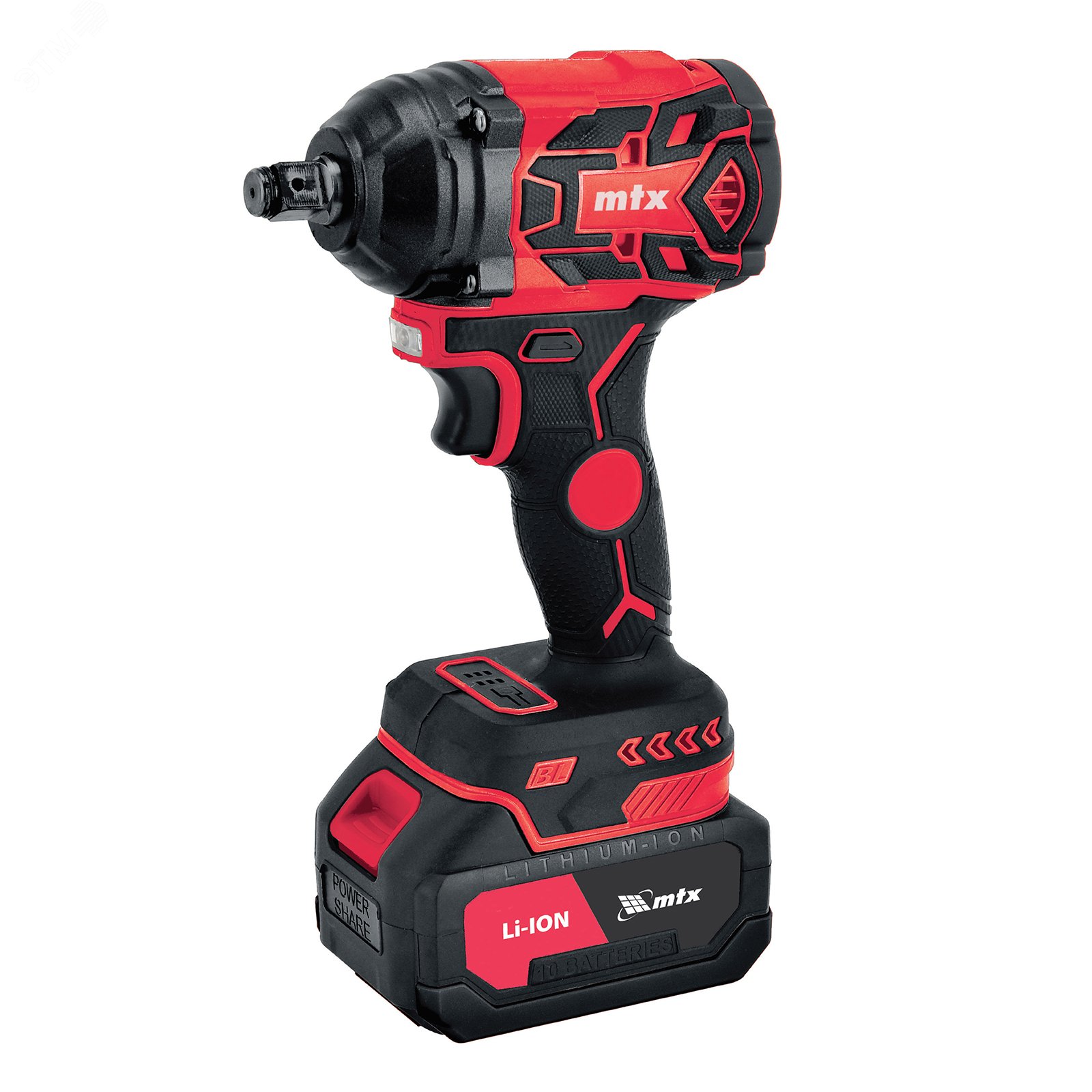 Изображение товара Аккумуляторный ударный гайковерт Matrix CIWU-BL-20-600 20 В 600 Нм