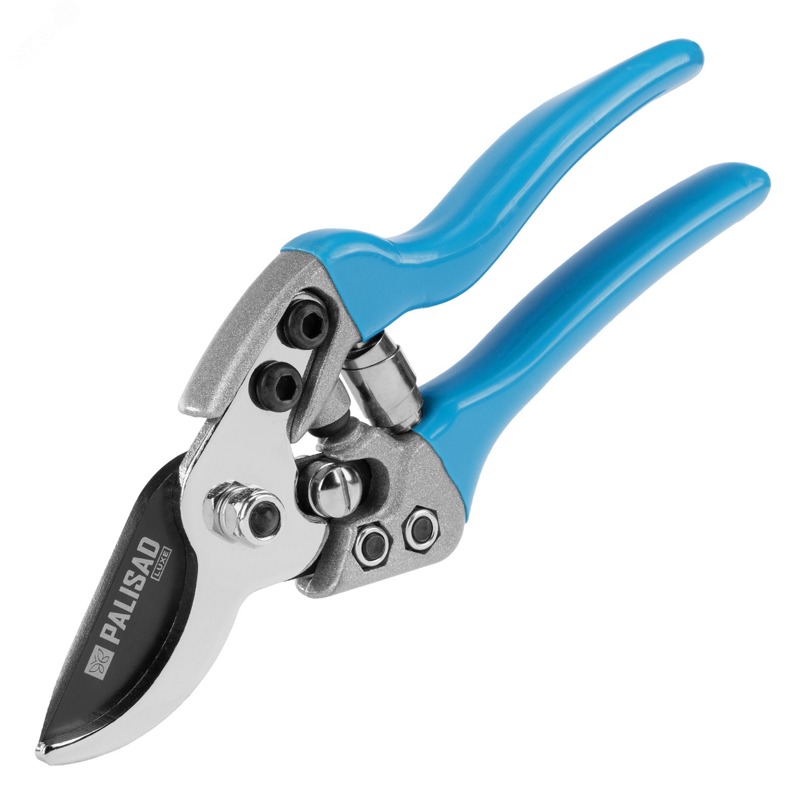 Изображение товара Секатор прямого реза, 190 мм, алюминиевые обрезиненые рукоятки, LUXE (шт)