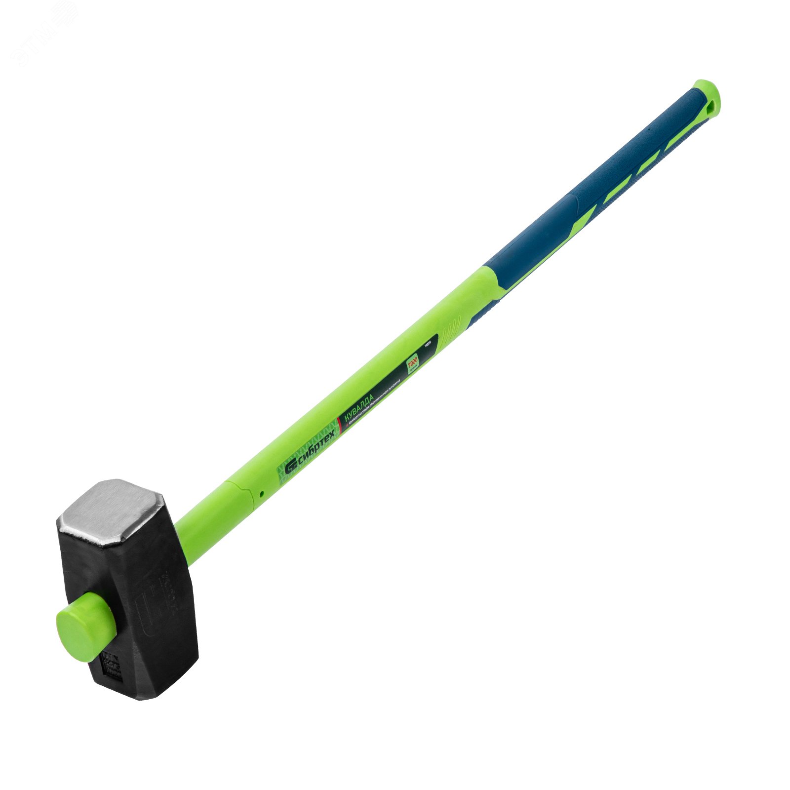 Изображение товара Кувалда, 7000 г, фибергласовая обрезиненная рукоятка (шт)