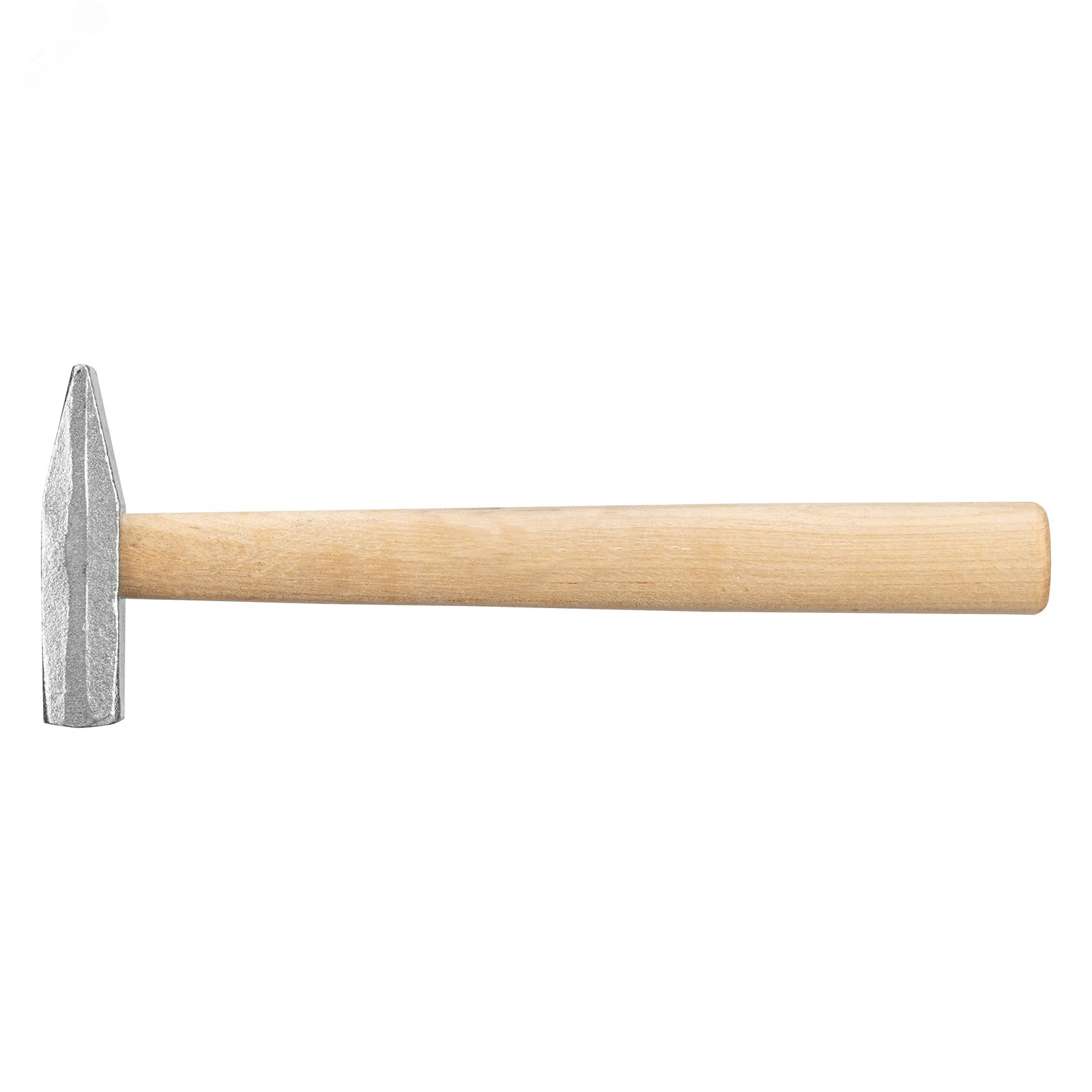 Изображение товара Слесарный молоток 400 г с квадратным боеком деревянная рукоятка
