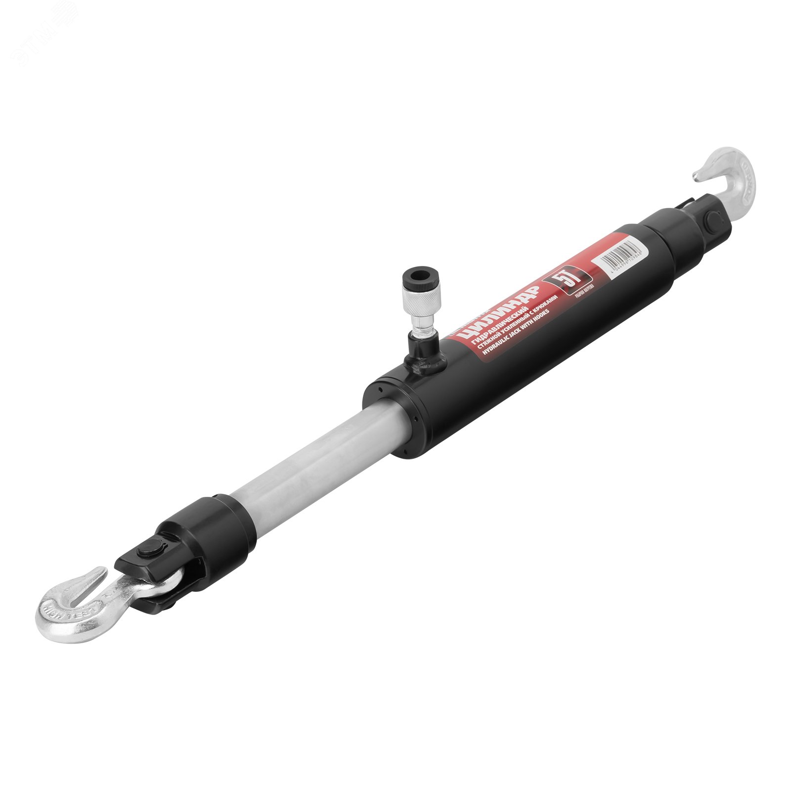 Изображение товара Цилиндр гидравлический, 5 т, стяжной усиленный с крюками (шт)