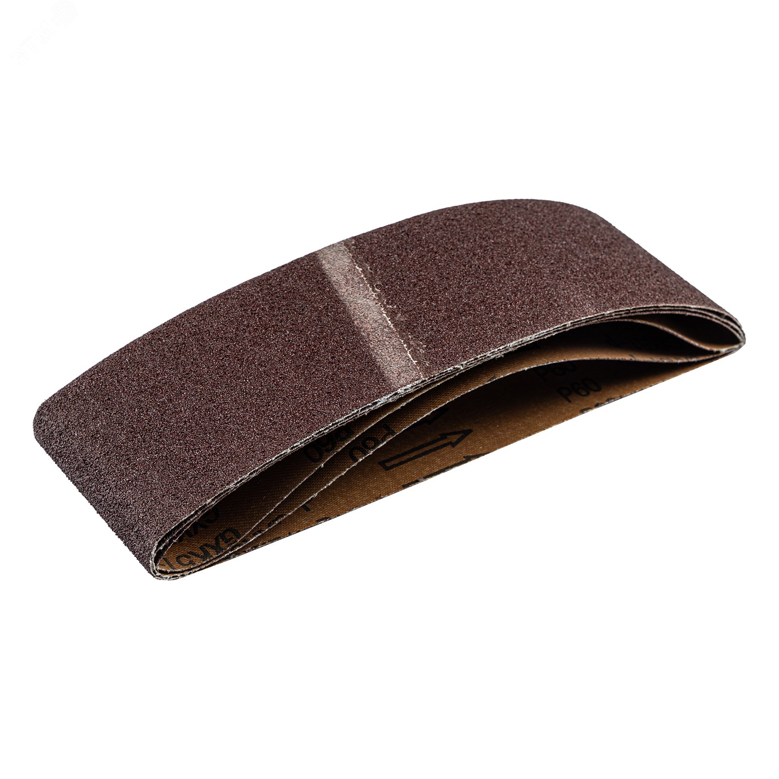 Изображение товара Абразивная бесконечная лента Matrix P60 75x533 мм, 3 шт для шлифовальных машин