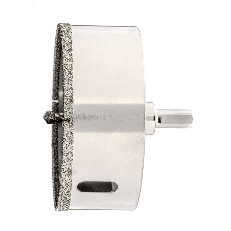 Изображение товара Сверло алмазное по керамограниту, 100 х 67 мм, 3-гранный хвостовик (шт)