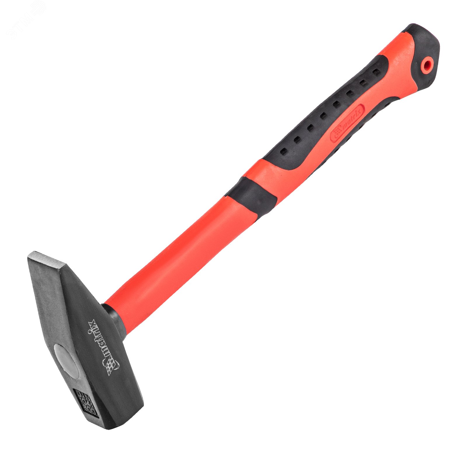 Изображение товара Слесарный молоток Matrix 10350 800 г с квадратно бойком и рукояткой из фибергласа