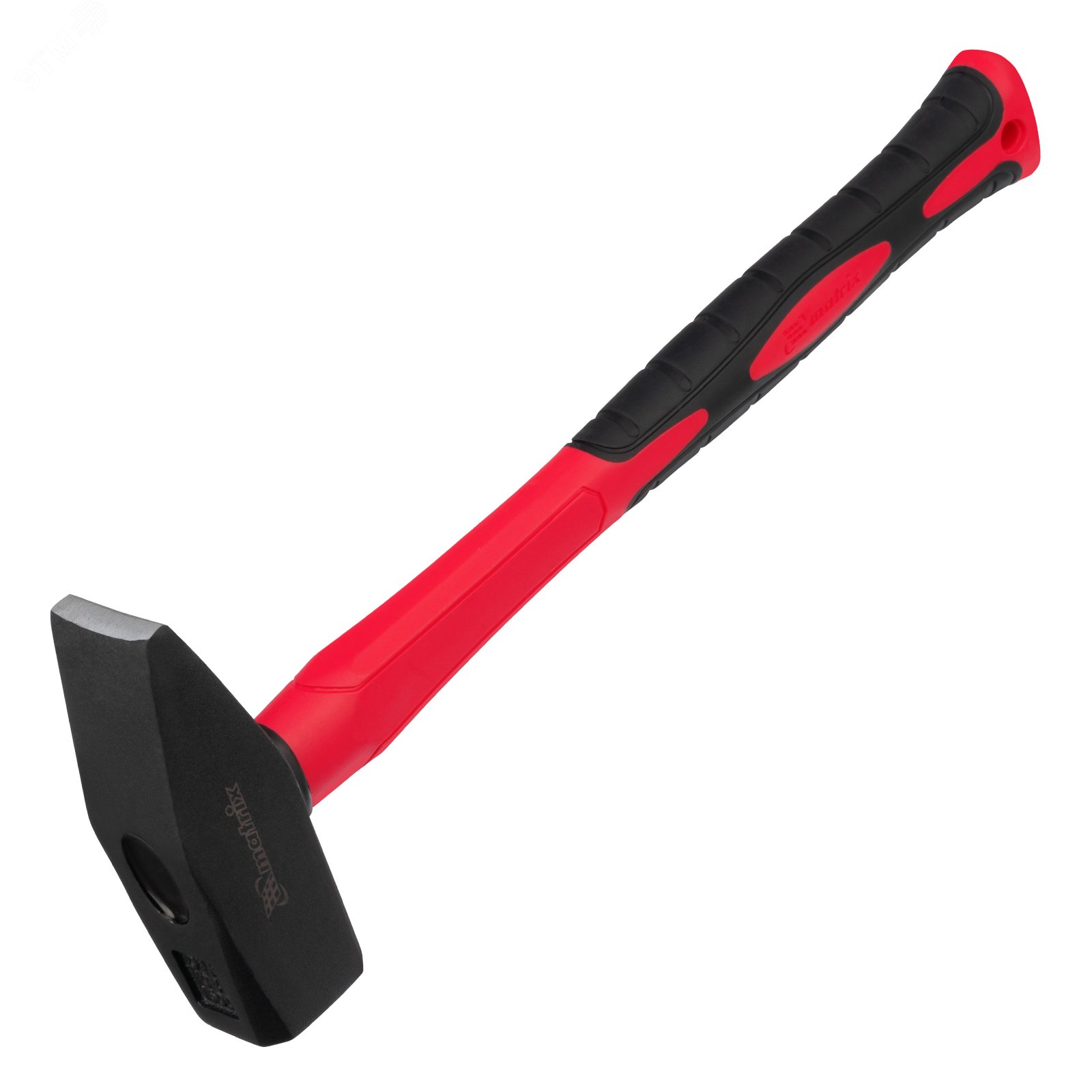 Изображение товара Молоток слесарный''optimal'',1500 г,фибергласовая обрезиненная рукоятка,квадратный боек (шт)