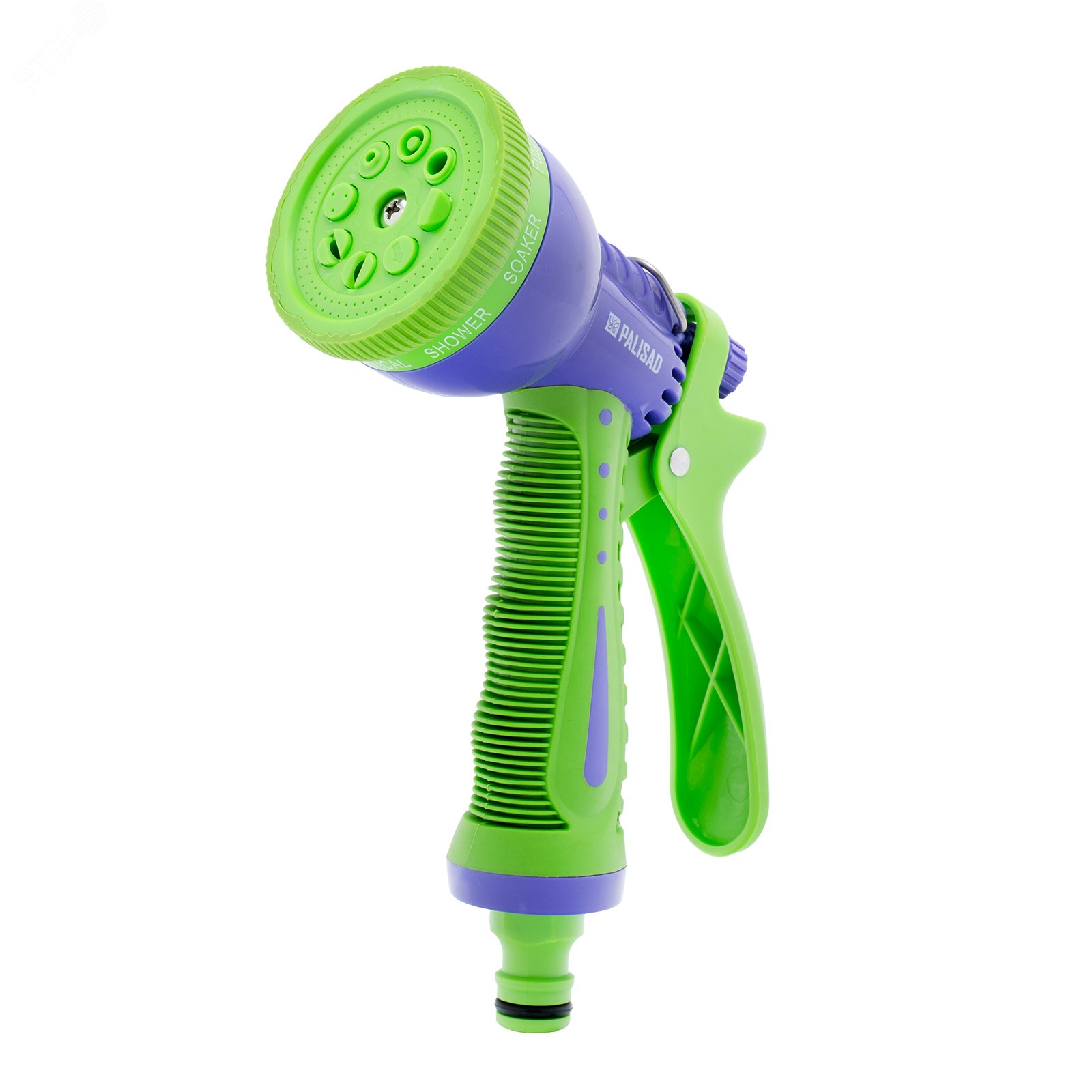 Изображение товара Пистолет-распылитель с 8 режимами, ударопрочный АБС, аквастоп, удобная рукоятка