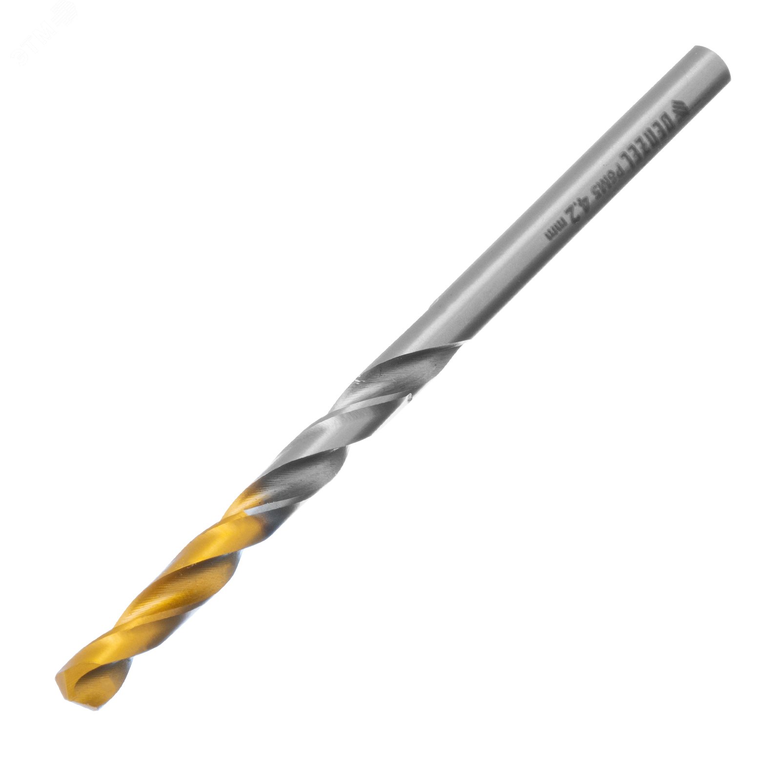 Изображение товара Сверло спиральное по металлу 4,2 x 75мм, Р6М5, Golden Tip (шт)