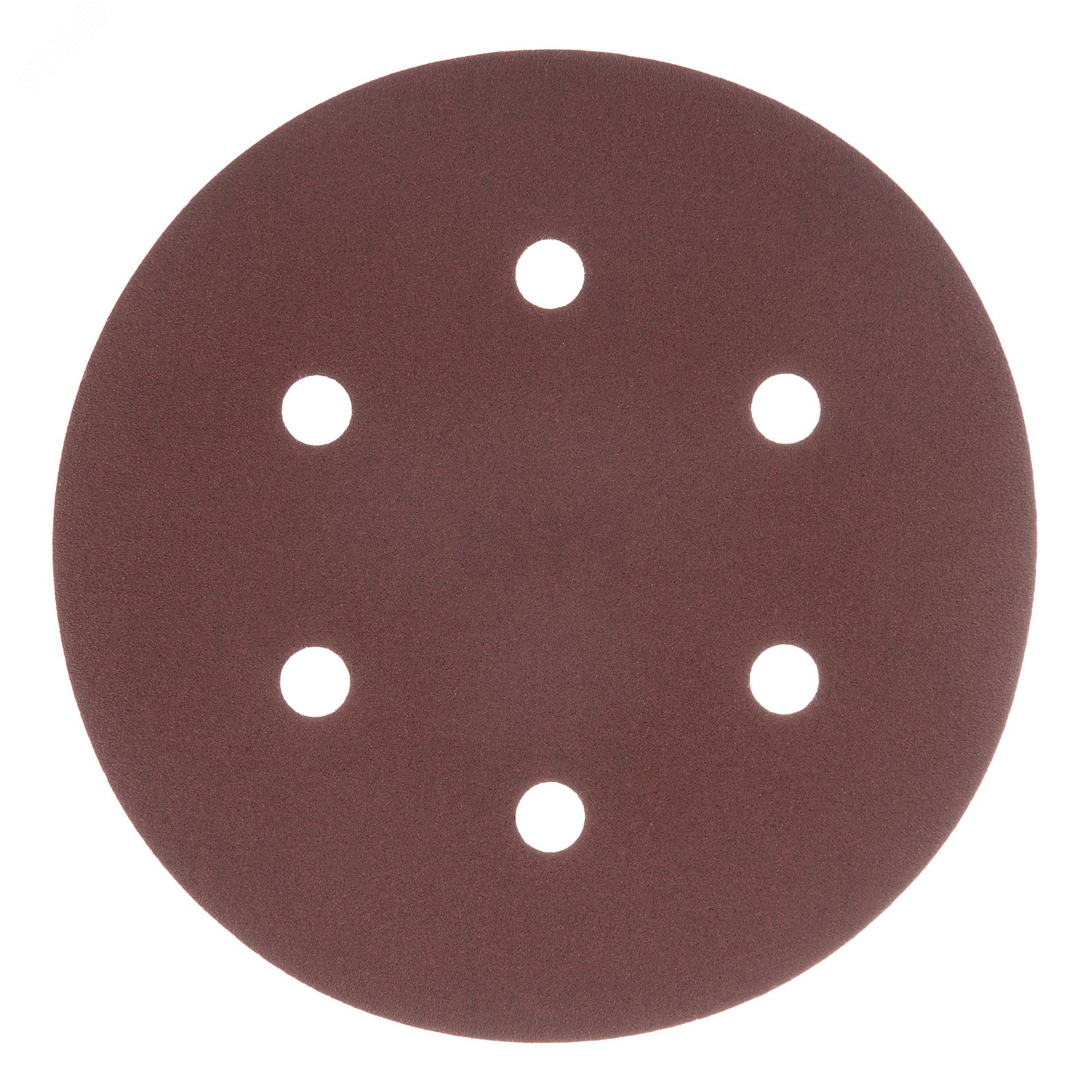 Изображение товара Круг абразивный Matrix Р120 150 мм на ворсовой подложке 5 шт.