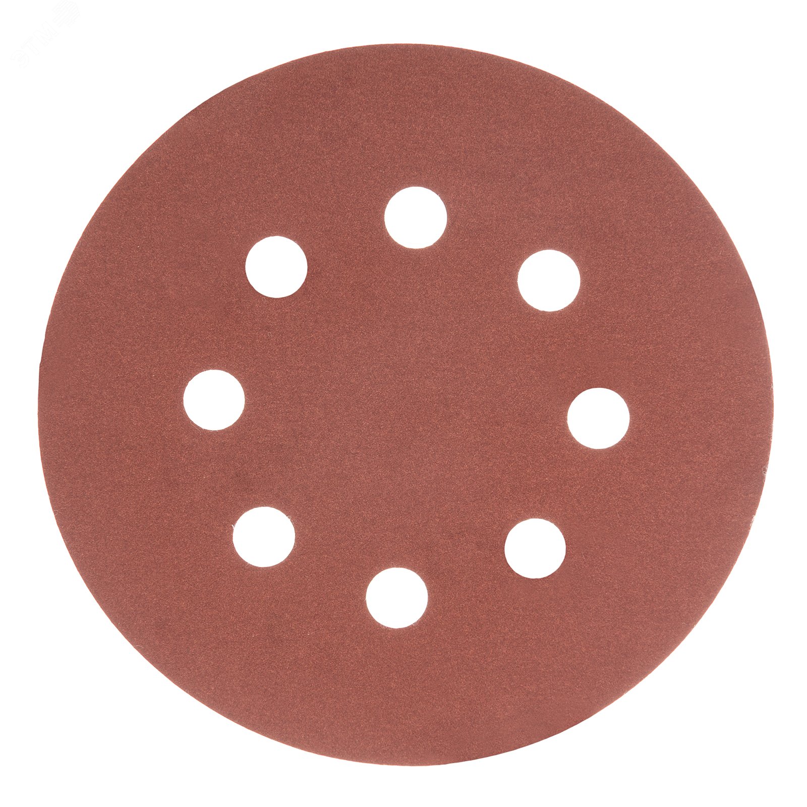 Изображение товара Абразивный круг на ворсовой подложке 125 мм 5 шт Р 500 для шлифовки