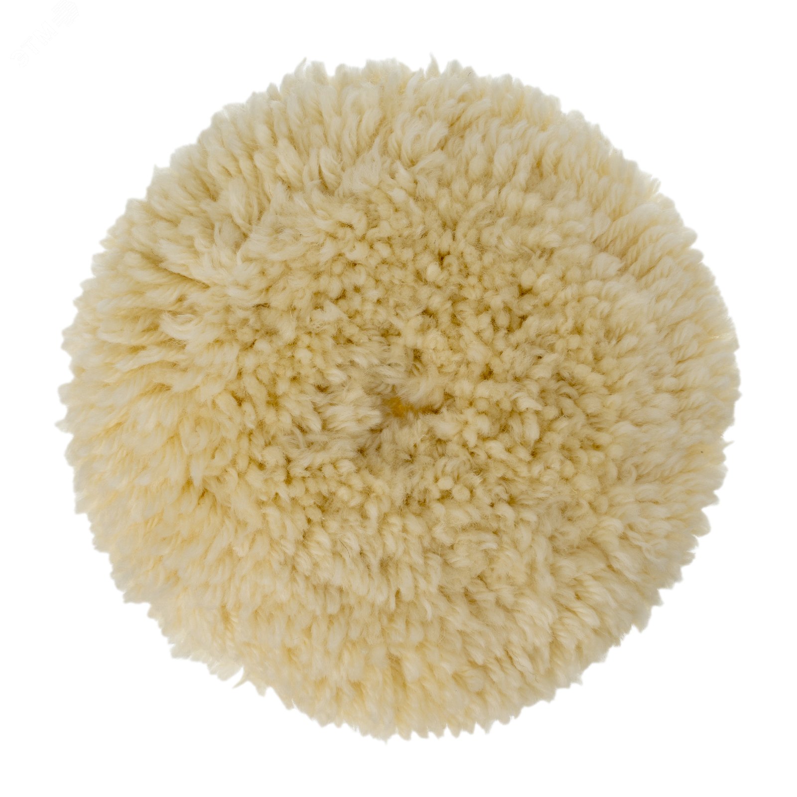 Изображение товара Насадка полировальная под липучку, 125 мм, плетеная шерстяная нить (шт)