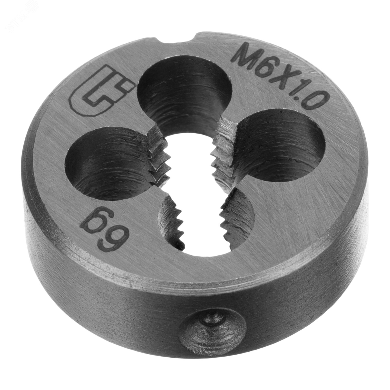 Изображение товара Плашка Сибртех Matrix 77017 М6 x 1,0 мм для внешней резьбы