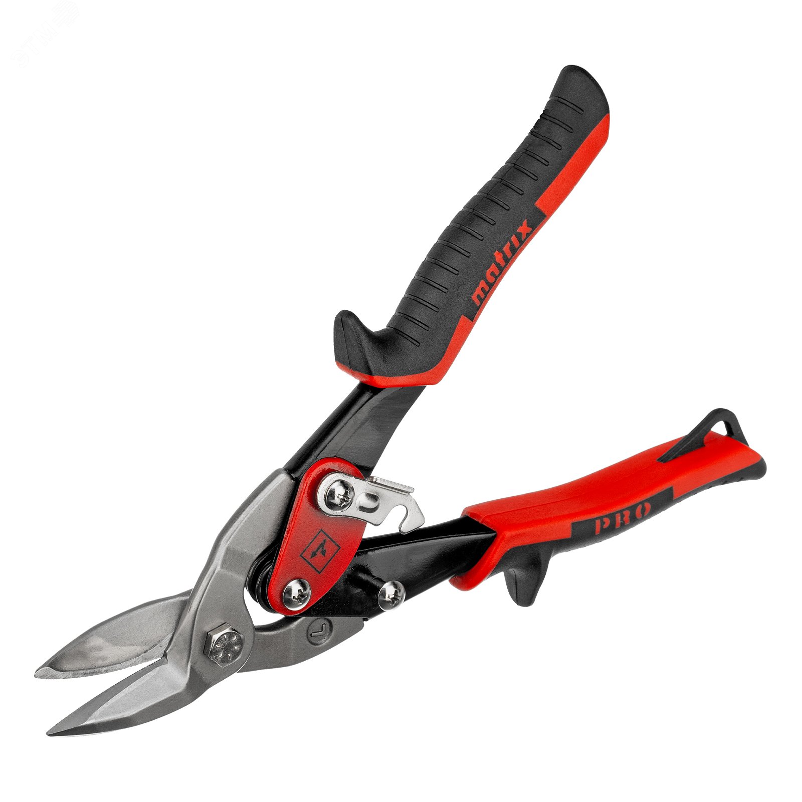 Изображение товара Ножницы по металлу, 250 мм, левый рез,сталь CRMO,двухкомпонентные рукоятки, PRO (шт)