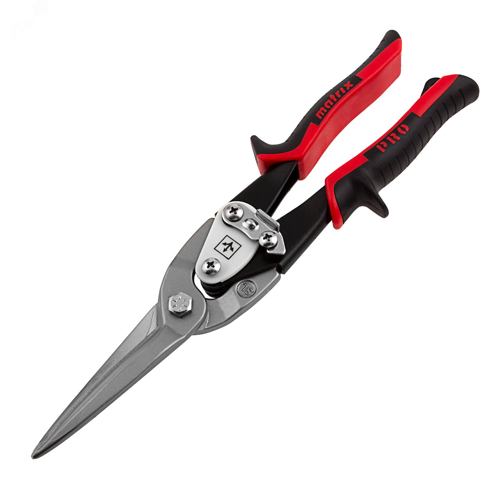 Изображение товара Ножницы по металлу,удлиненные, 290 мм, прямой рез, CrMo, 2-комп.обрезиненные рук-ки, PRO (шт)