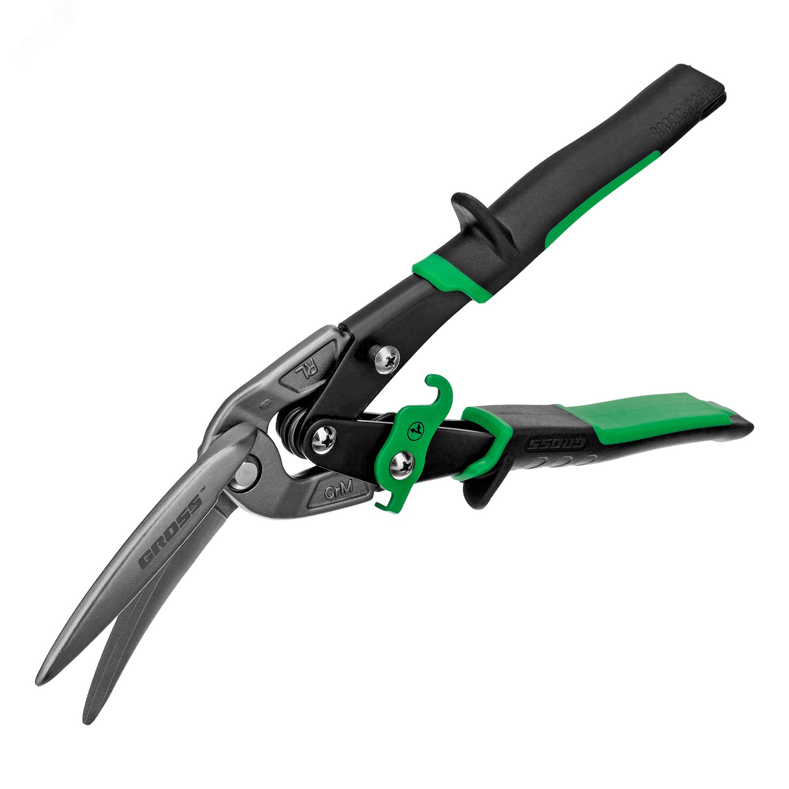 Изображение товара Ножницы по металлуPIRANHA,270мм,прямой и правый проходной рез,сталь-СrMo, двухкомп.рук-ки (шт)