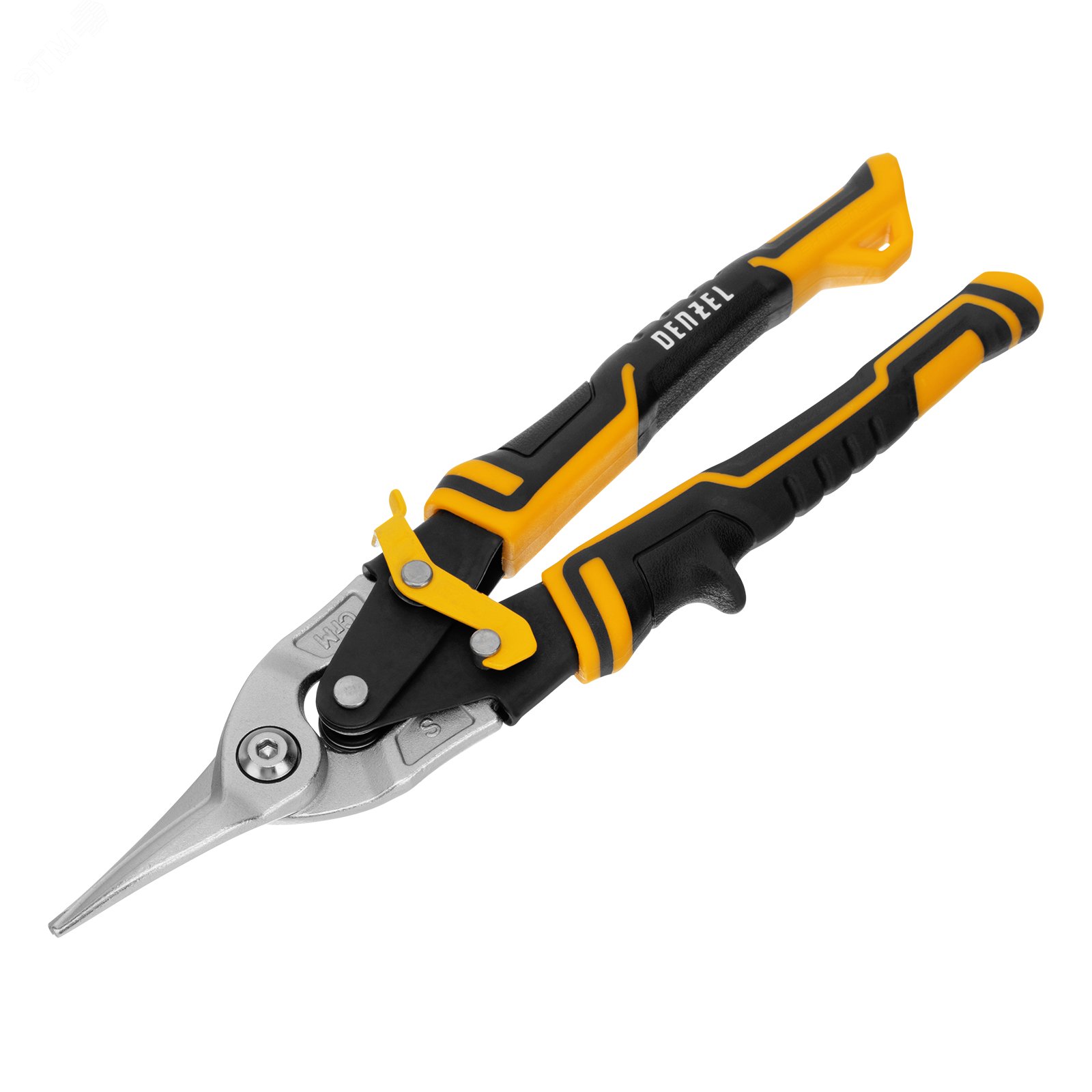 Изображение товара Ножницы по металлу,270мм, прямой рез,сталь-CrMo, трехкомп.рук-ки (шт)