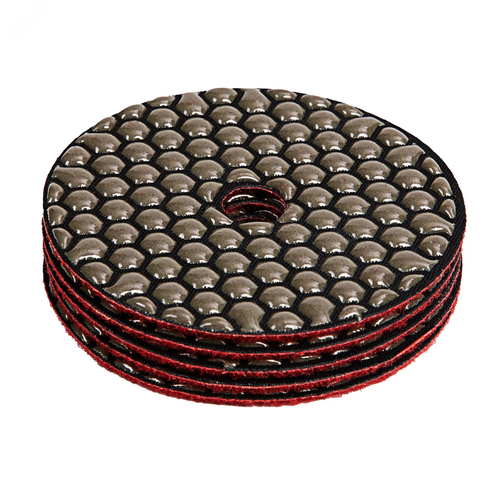 Изображение товара Алмазный гибкий шлифовальный круг, 100 мм, P 200, сухое шлифование, 5шт. (шт)