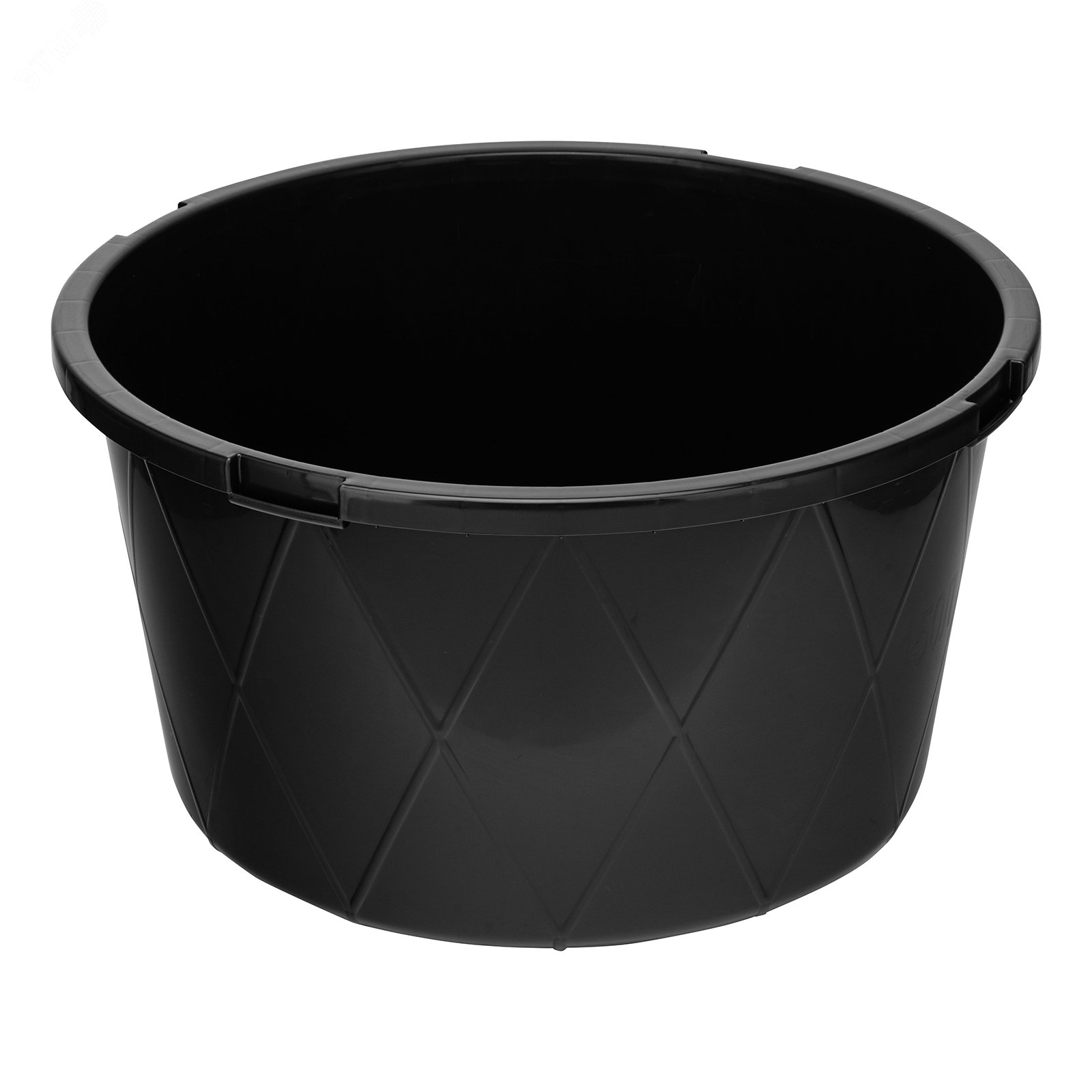 Изображение товара Таз строительный круглый универсальный, 150л, ударопрочный, с ребрами жесткости (шт)