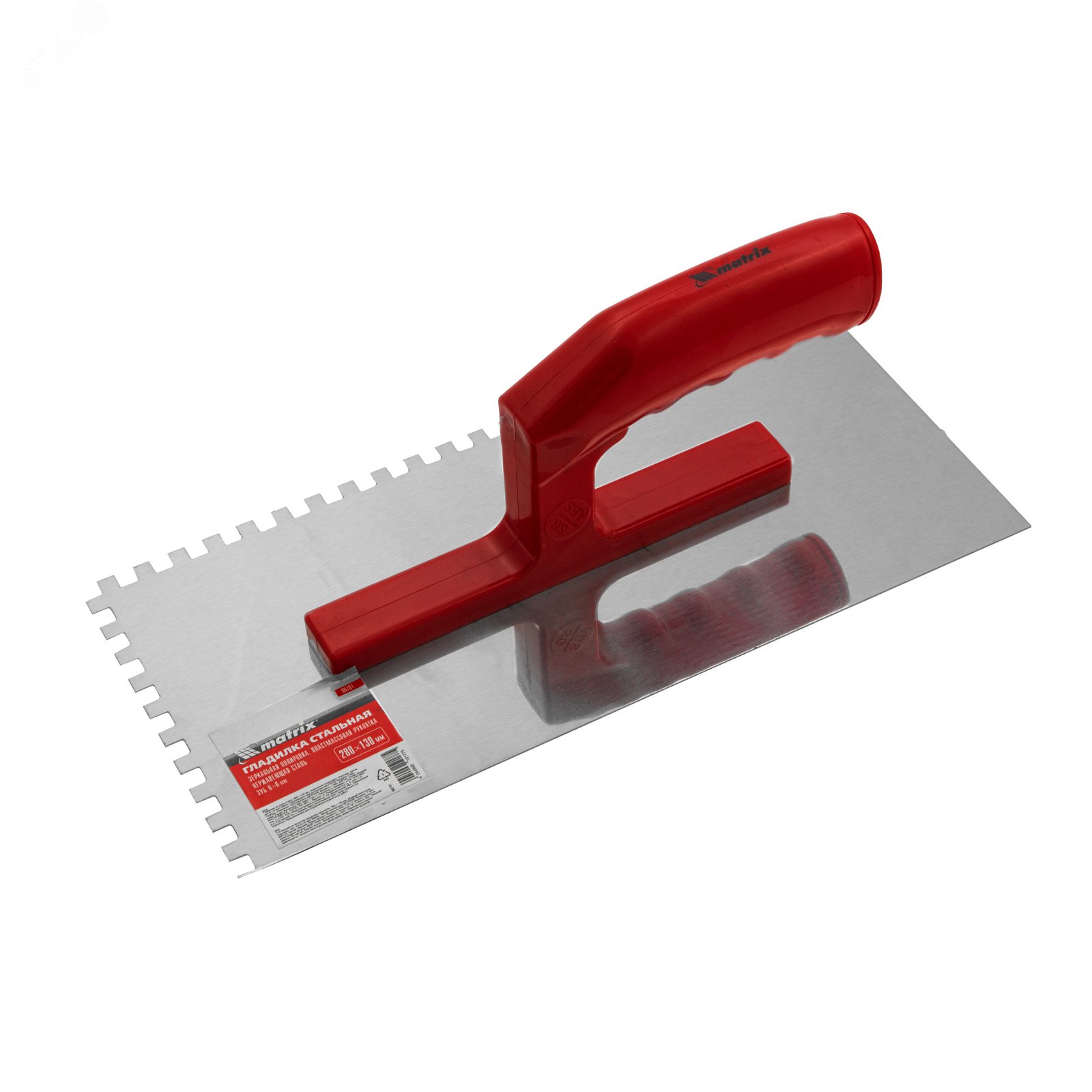 Изображение товара Гладилка Matrix 86781, нержавеющая сталь 280 х 130 мм