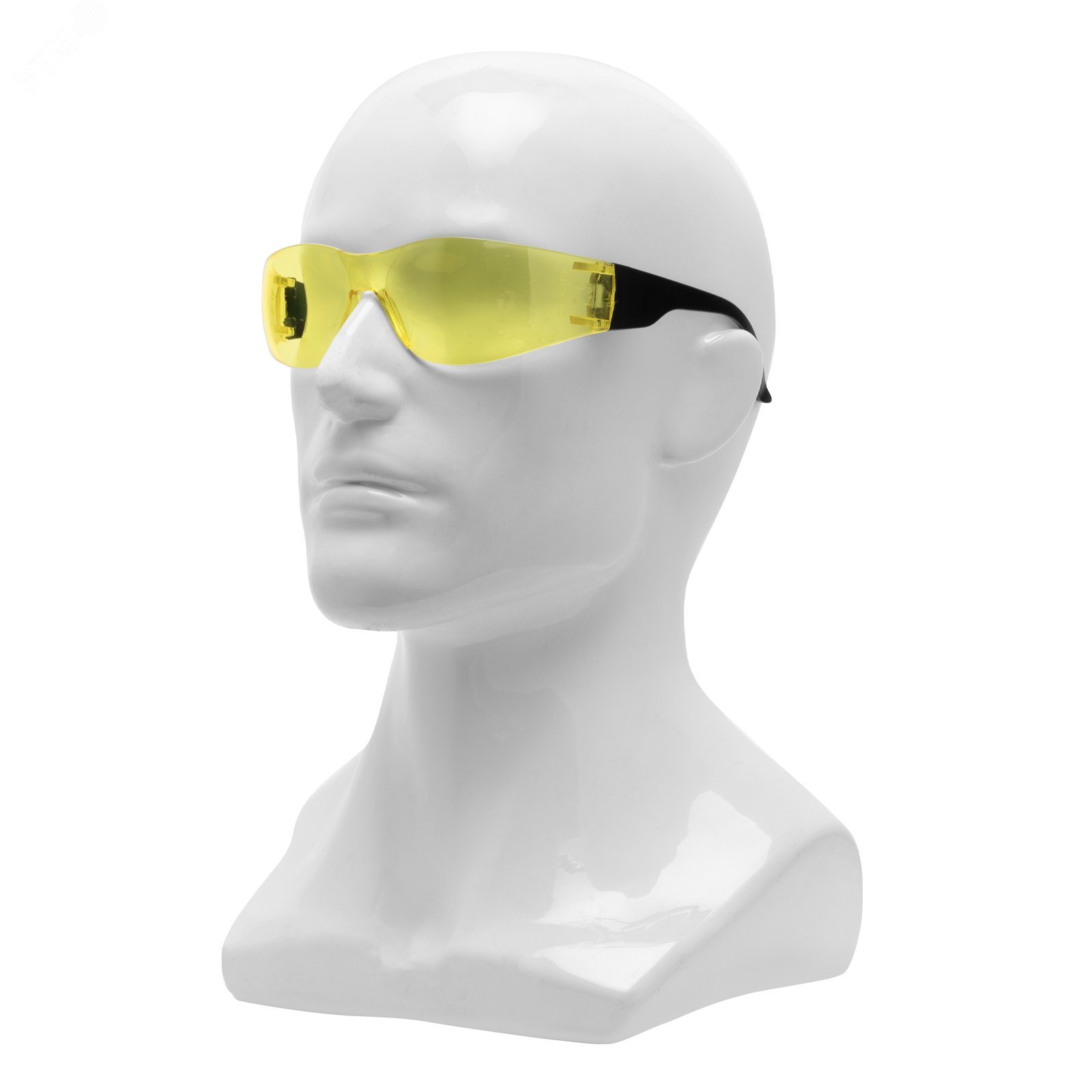 Изображение товара Очки защитные открытые, поликарбонатные, желтые ОЧК202 (0-13022) (шт)