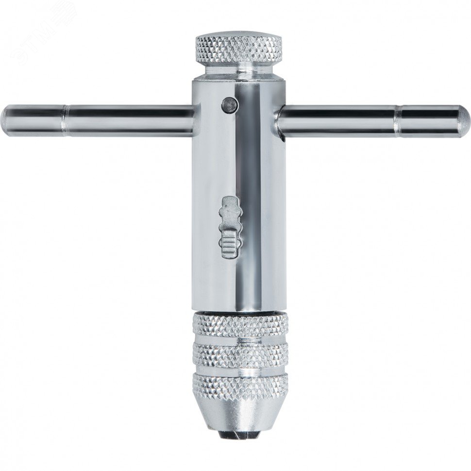 Изображение товара Вороток для метчиков М3-М8 хромированный с трещоткой Matrix 76905